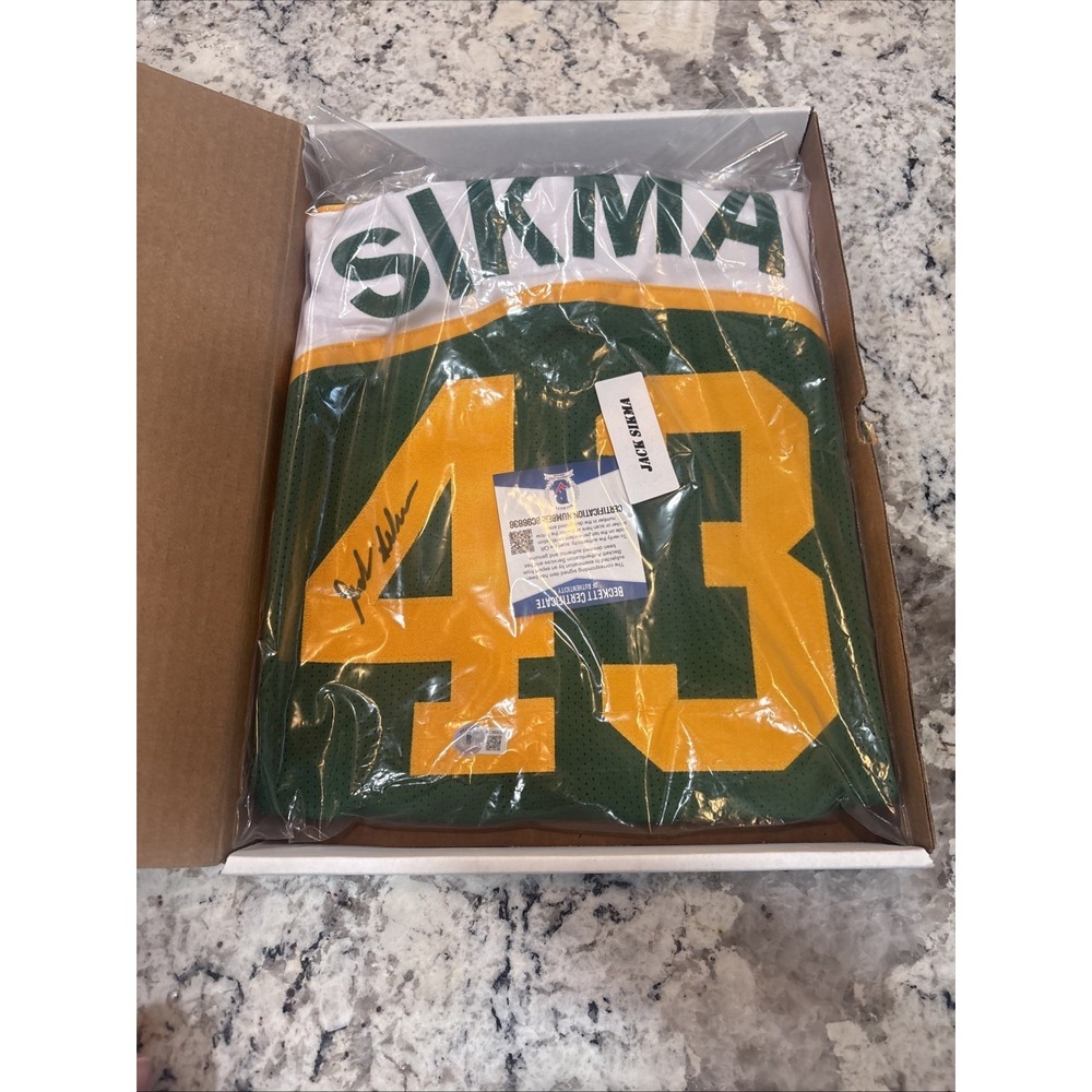 Jack Sikma Signed‎ Seattle SuperSonics Jersey #43 Beckett COA NBA All-Star Bball